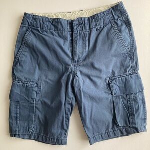 GAP KIDS Blue Cargo Shorts sz 14